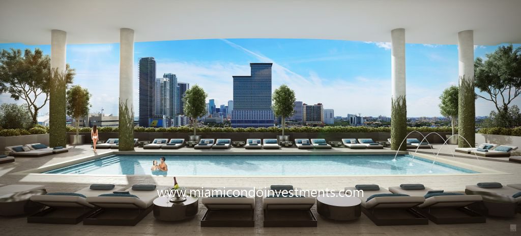 Canvas Miami south pool Canvas Miami south pool