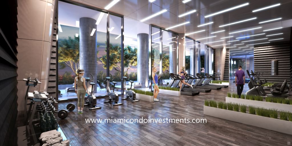 fitness center at canvas miami