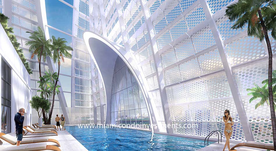 Okan Tower sky pool