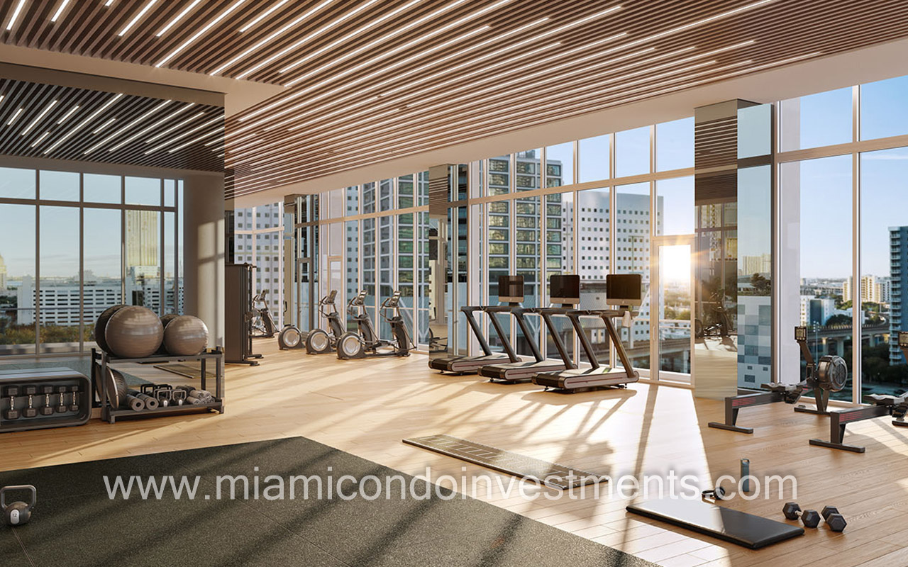 Okan Tower fitness center