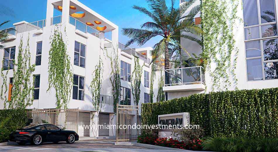 One Bay townhouses in Miami