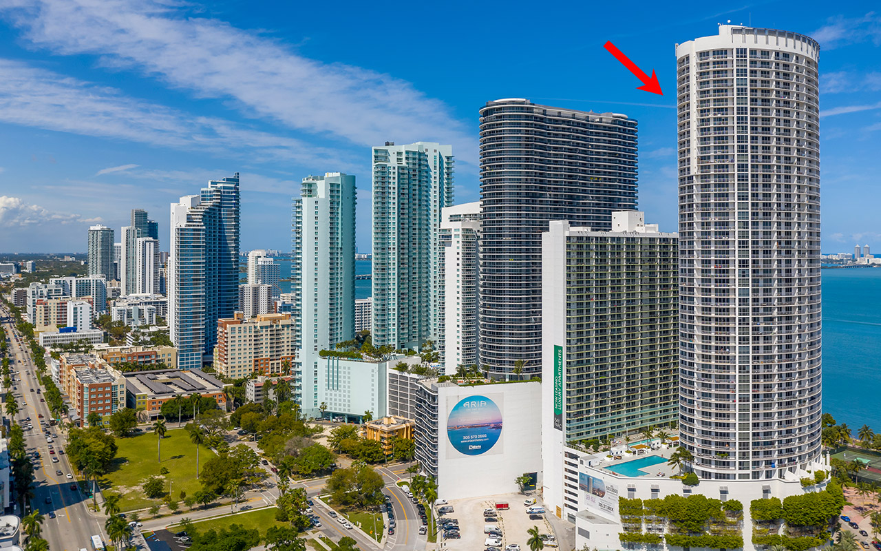 Opera Tower condominium in Edgewater Miami