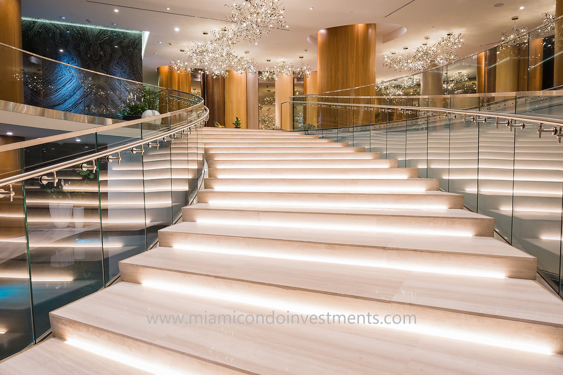 Aria on the Bay lobby Aria on the Bay lobby