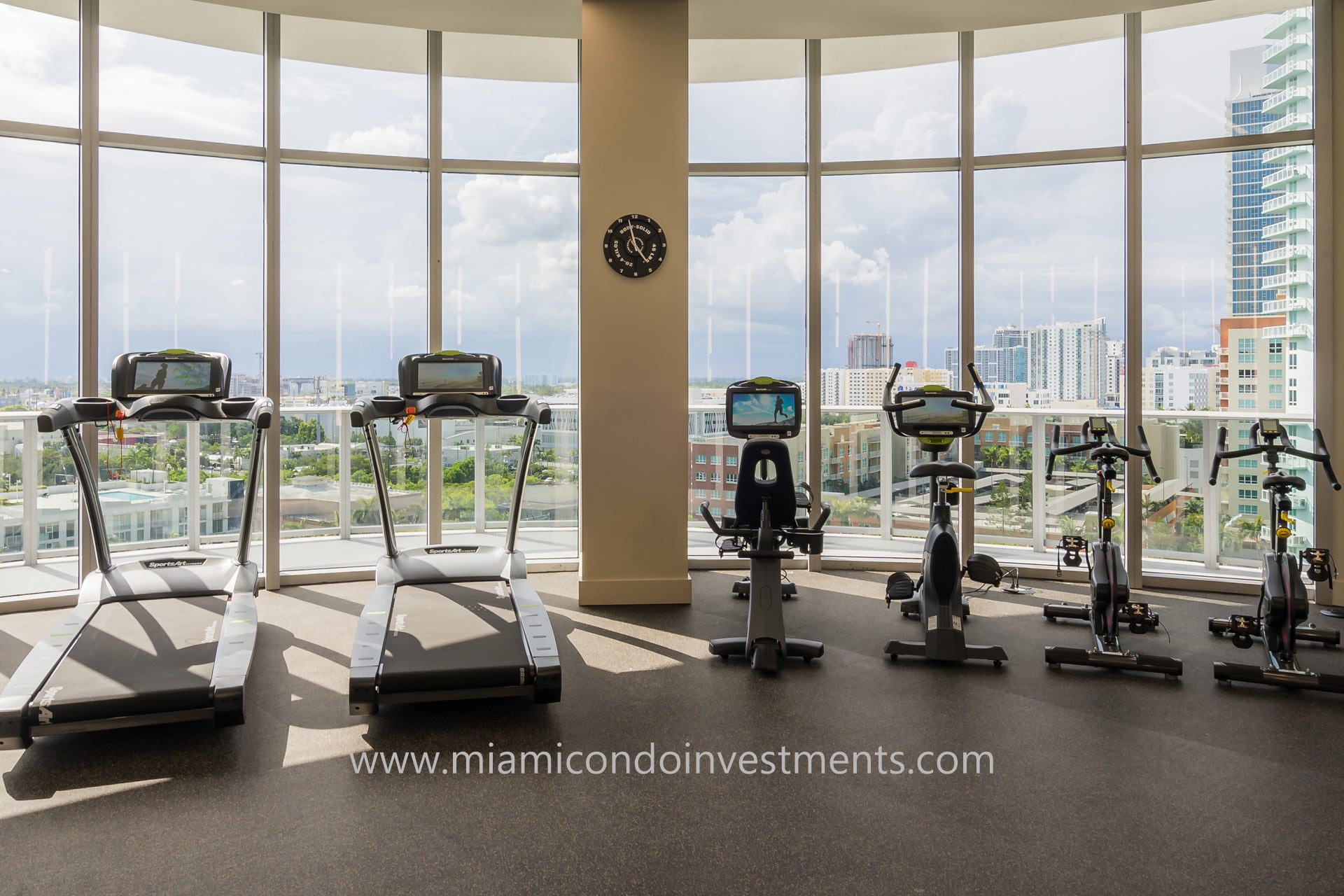 Aria on the Bay fitness center