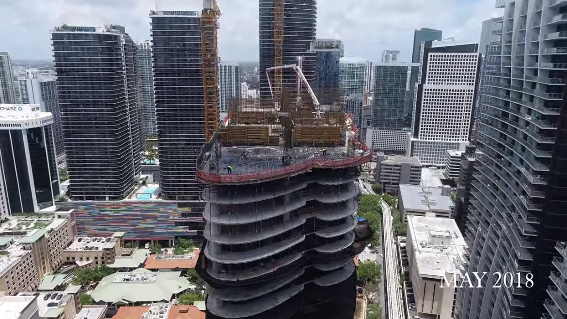 Brickell Flatiron construction update May 2018