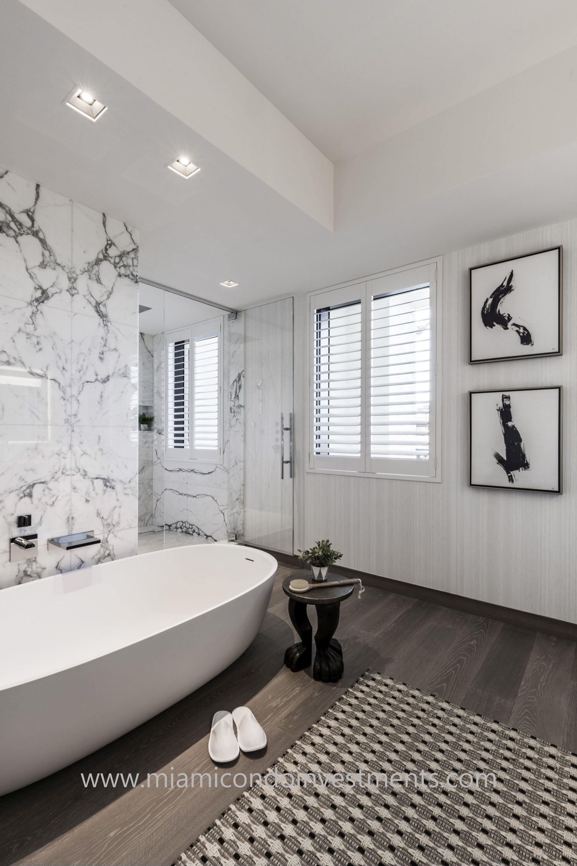 master bath designed by Antrobus+Ramirez