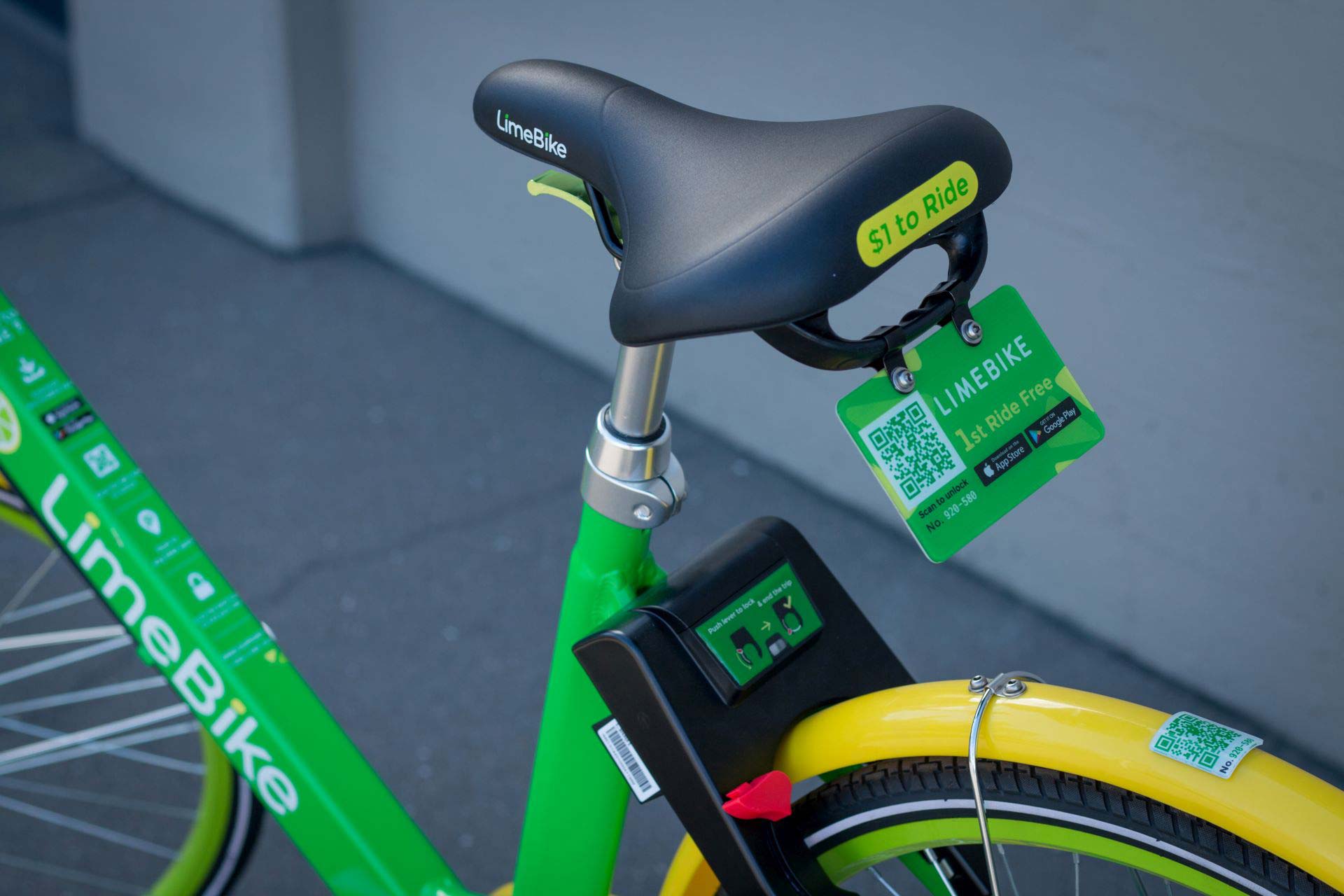 Lime Bike sharing Miami