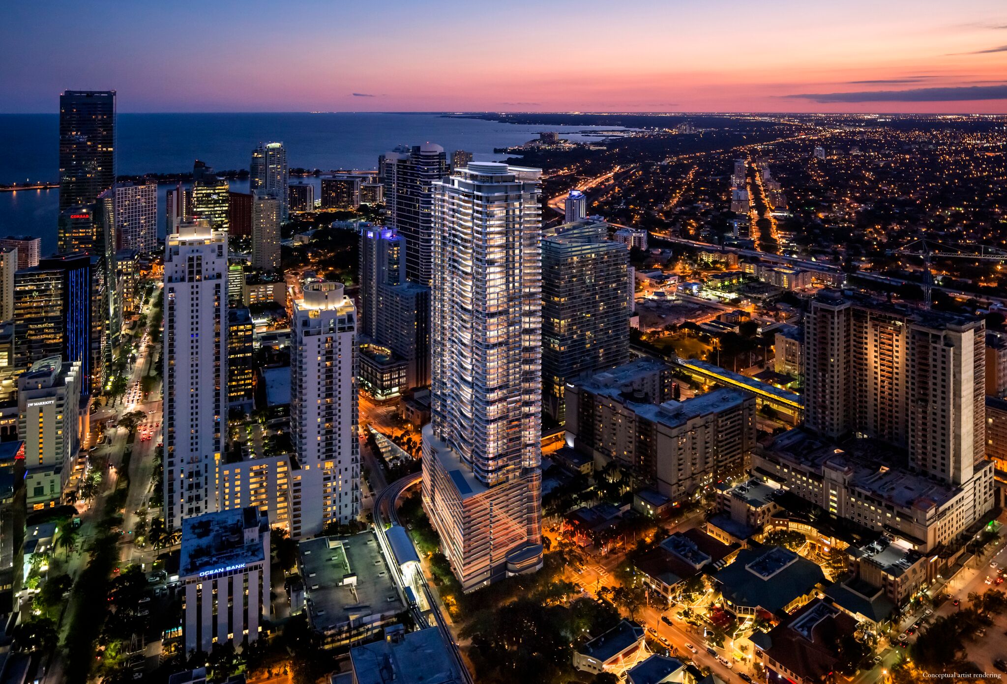 Brickell Flatiron condos by Ugo Colombo