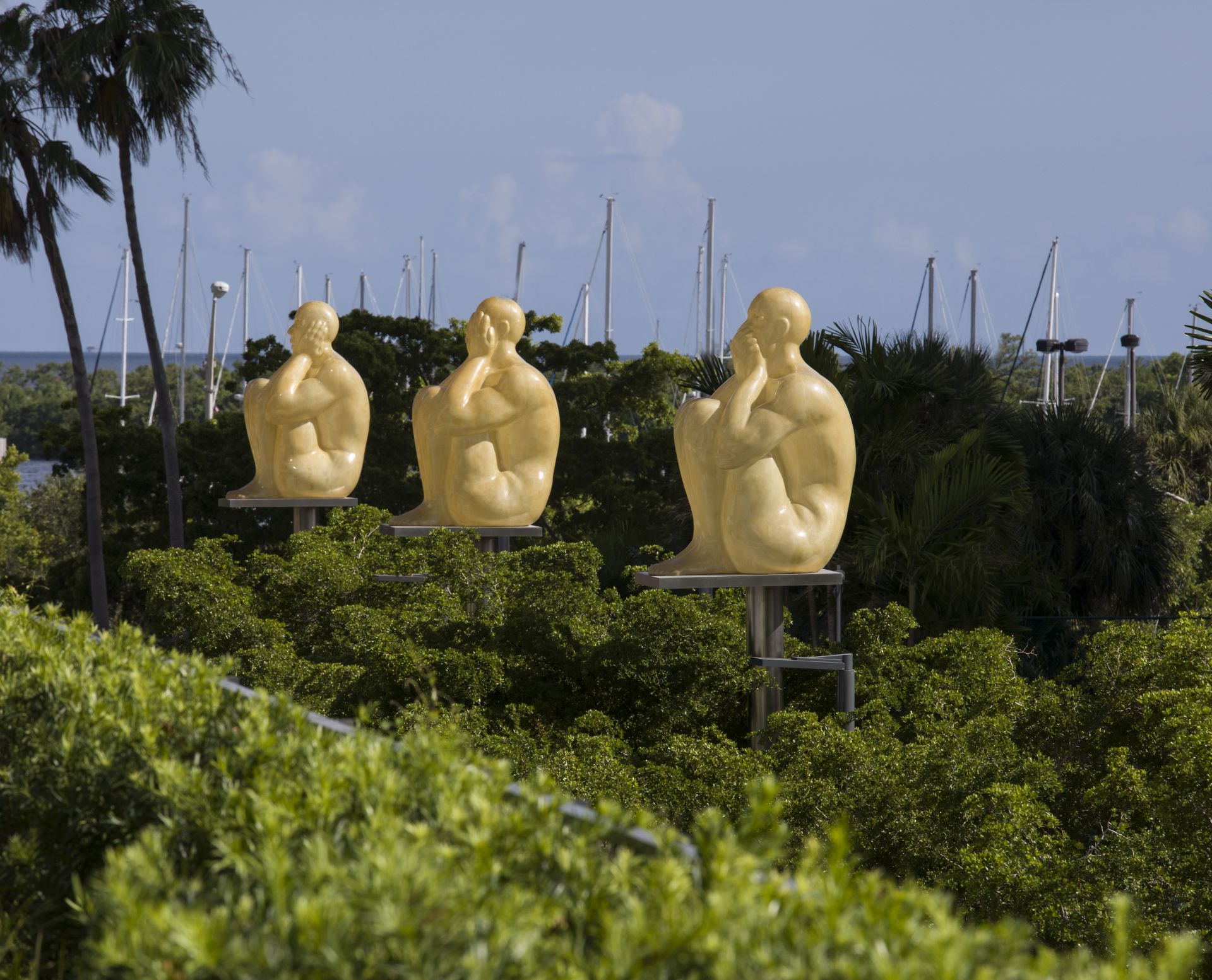 Outdoor art at Park Grove