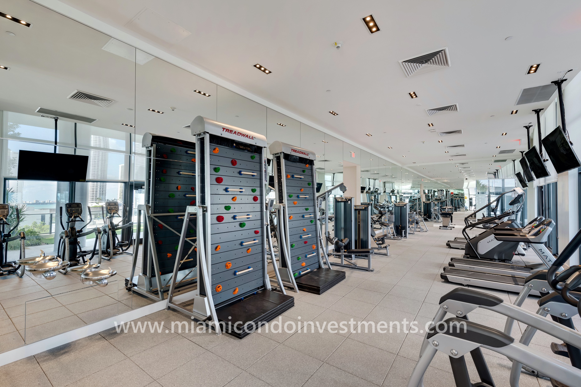 Canvas condos fitness center