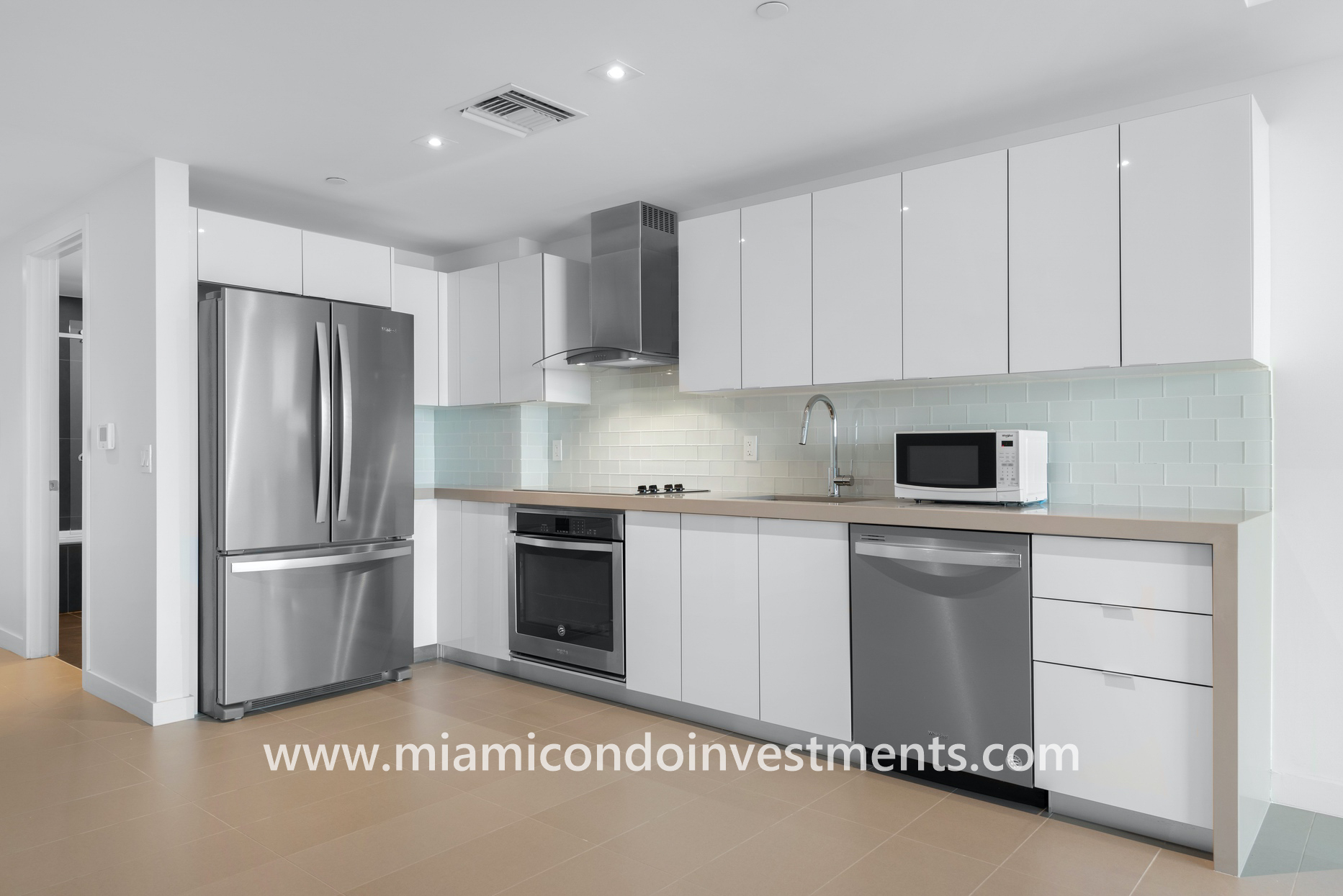 kitchen with stainless steel appliances