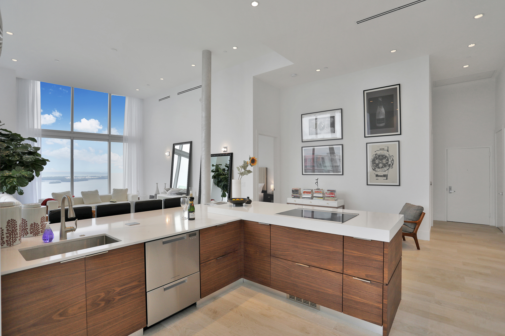 remodeled kitchen