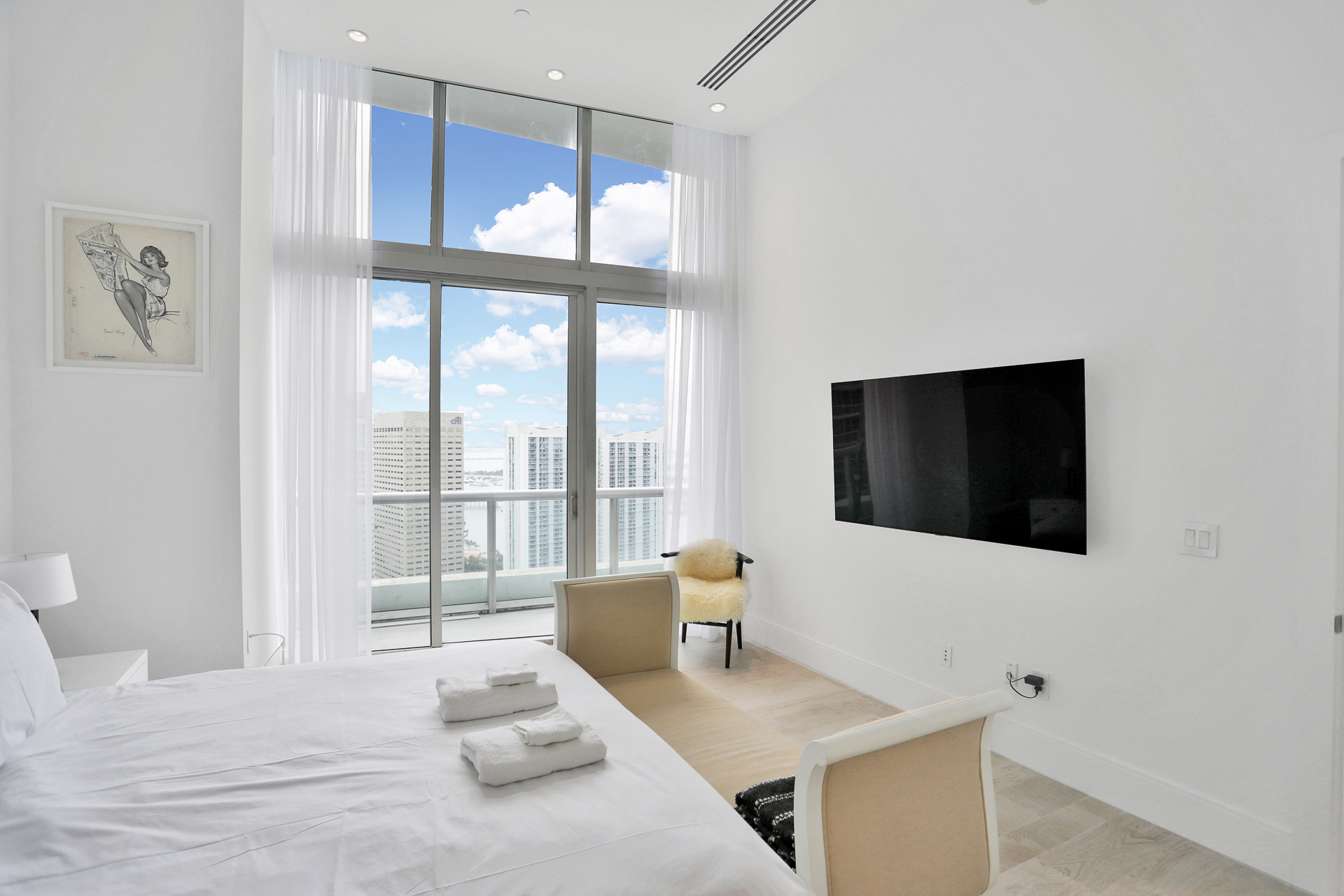 master bedroom - Icon Brickell II