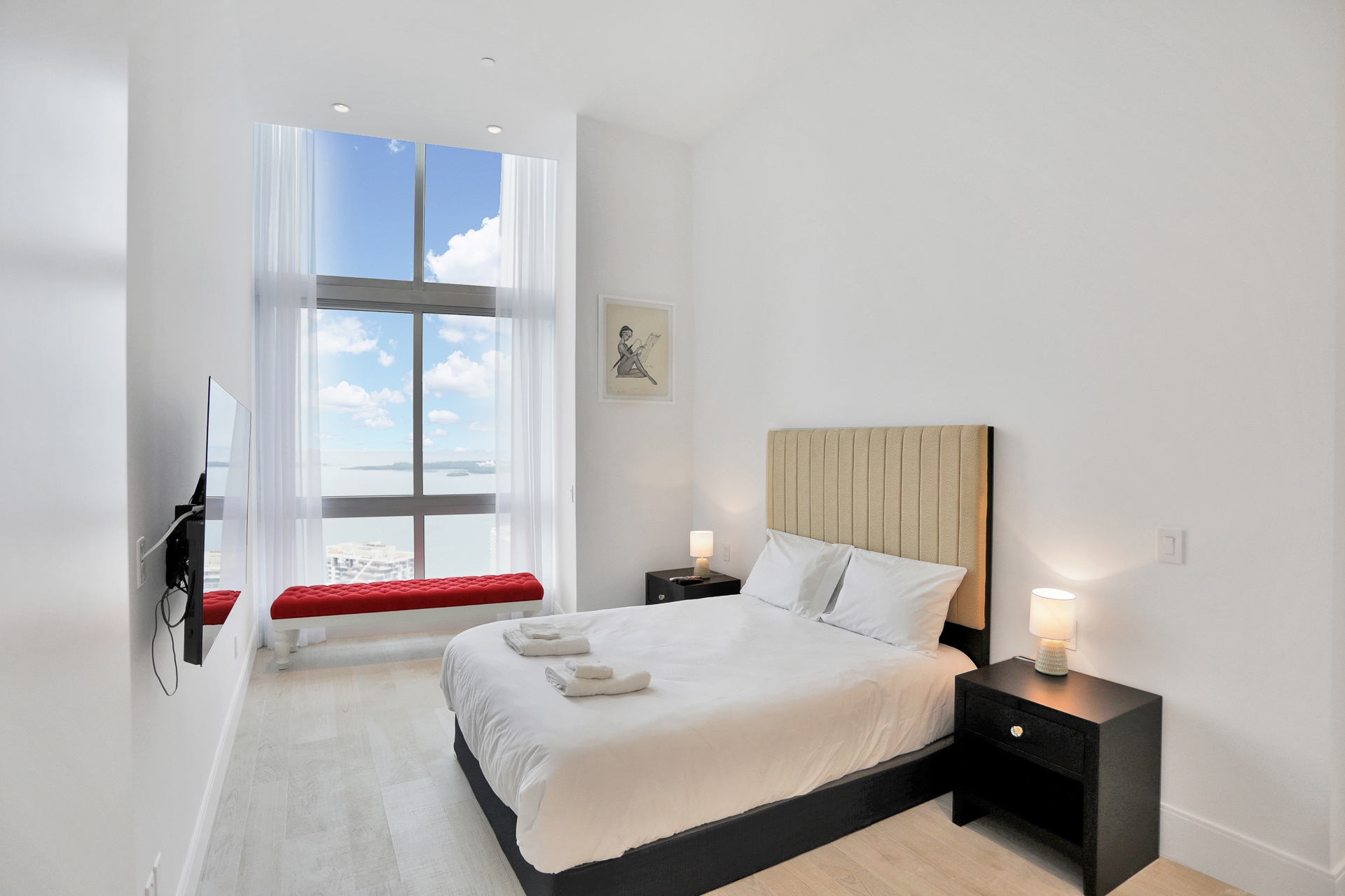 second bedroom with water view second bedroom with water view