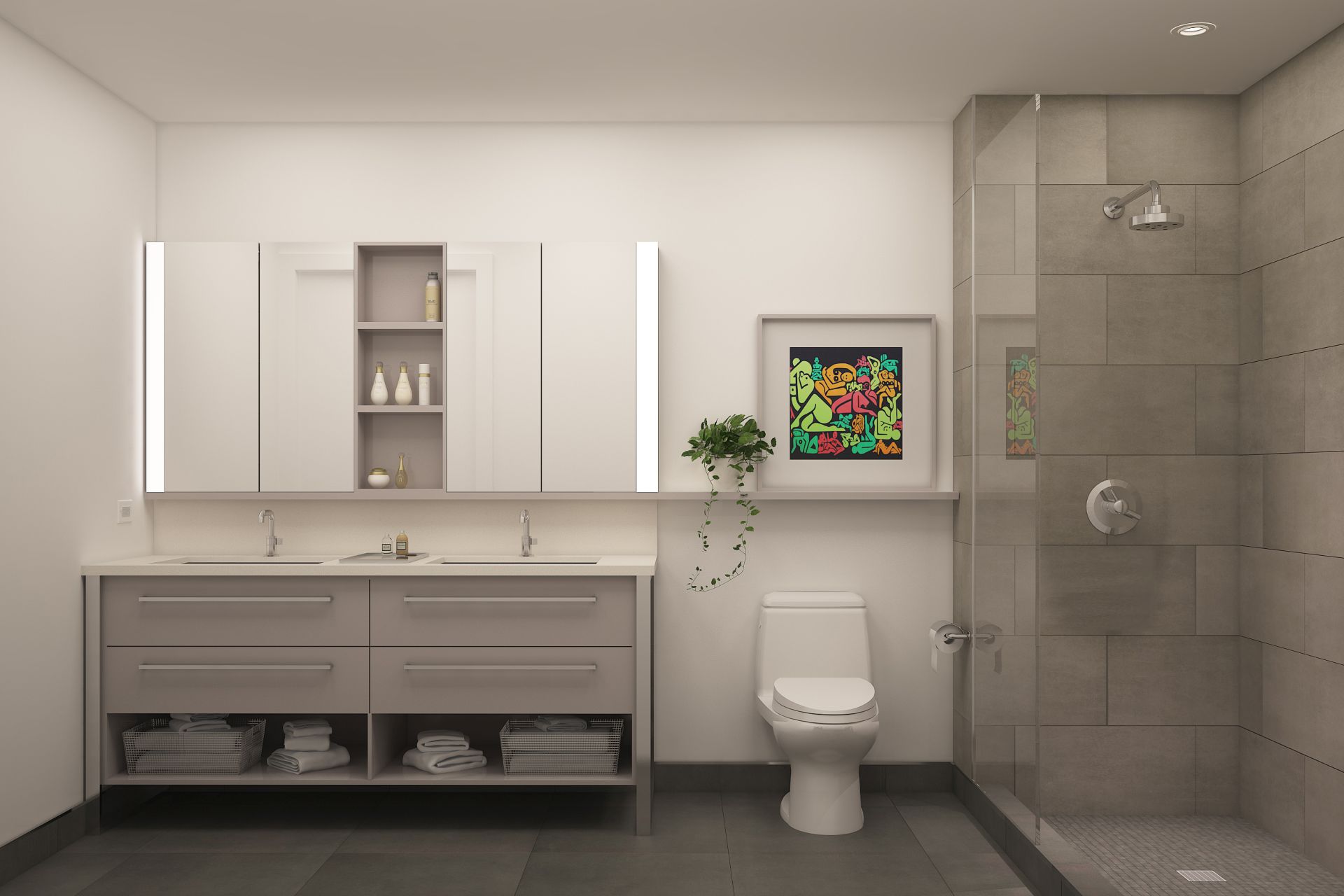 Wynwood 25 master bathroom Wynwood 25 master bathroom