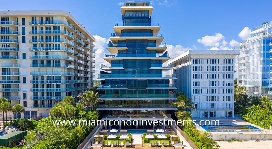 Arte condominium in Surfside Florida