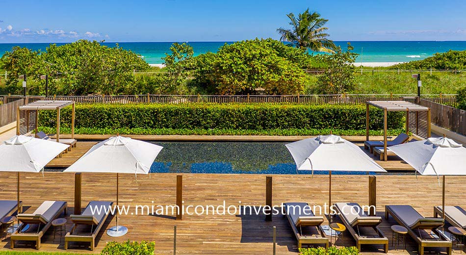 views of ocean from Arte pool deck