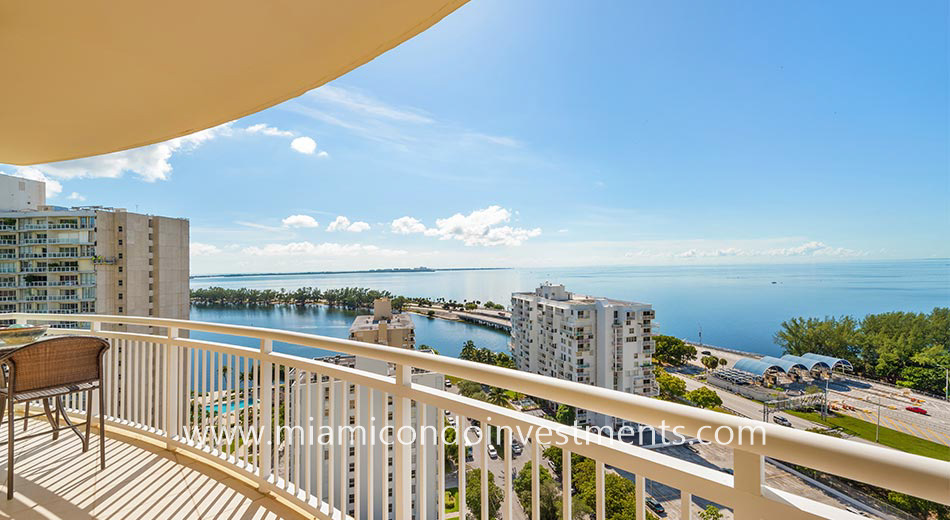 view from The Metropolitan Brickell