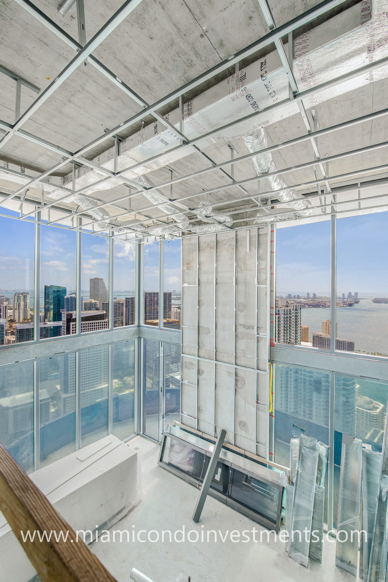 upper penthouse at Brickell Flatiron