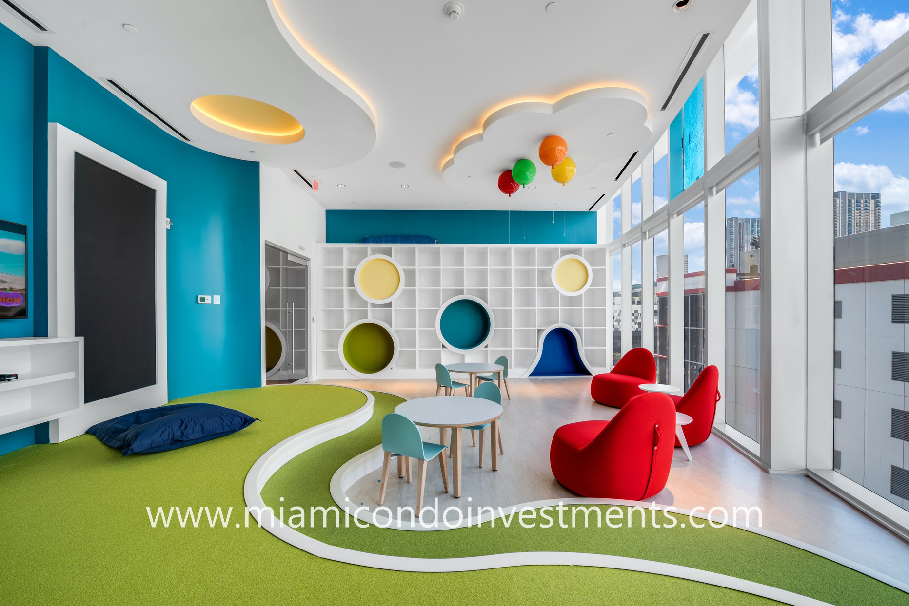 Paramount Miami children's playroom