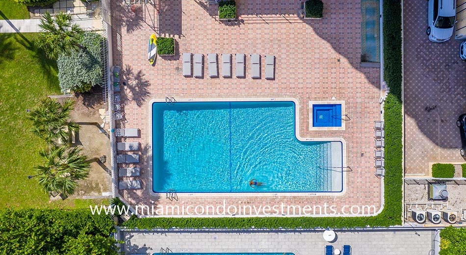 Champlain Towers East pool deck