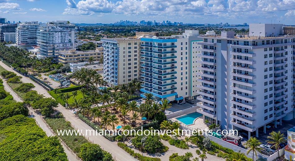 The Waverly at Surfside oceanfront building