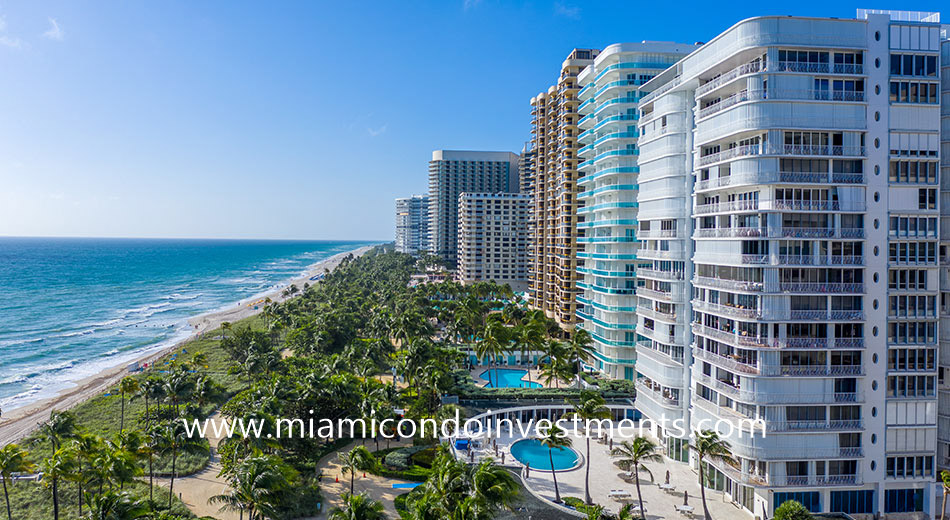 ocean views from Bal Harbour 101