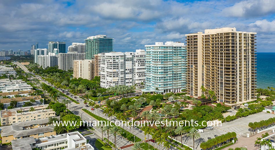 Bal Harbour skyline with The Palace at Bal Harbour