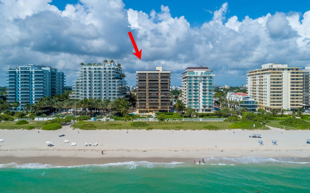 The Waves condominium in Surfside Florida