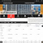 wild card search filter for miami condo investments website