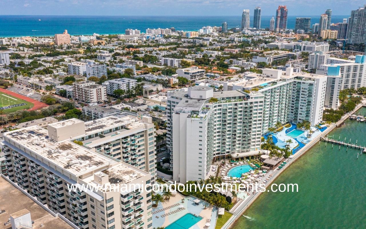 Drone views from Mirador 1200 condos