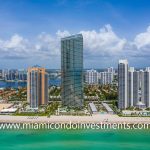 Residences by Armani Casa aerial photo