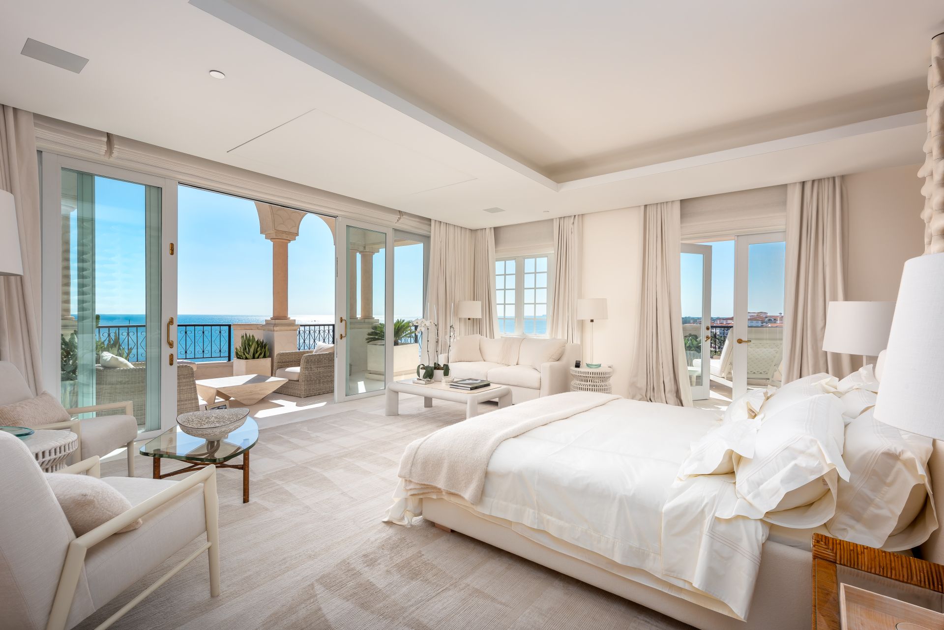 master bedroom - Oceanside PH7292 on Fisher Island master bedroom - Oceanside PH7292 on Fisher Island
