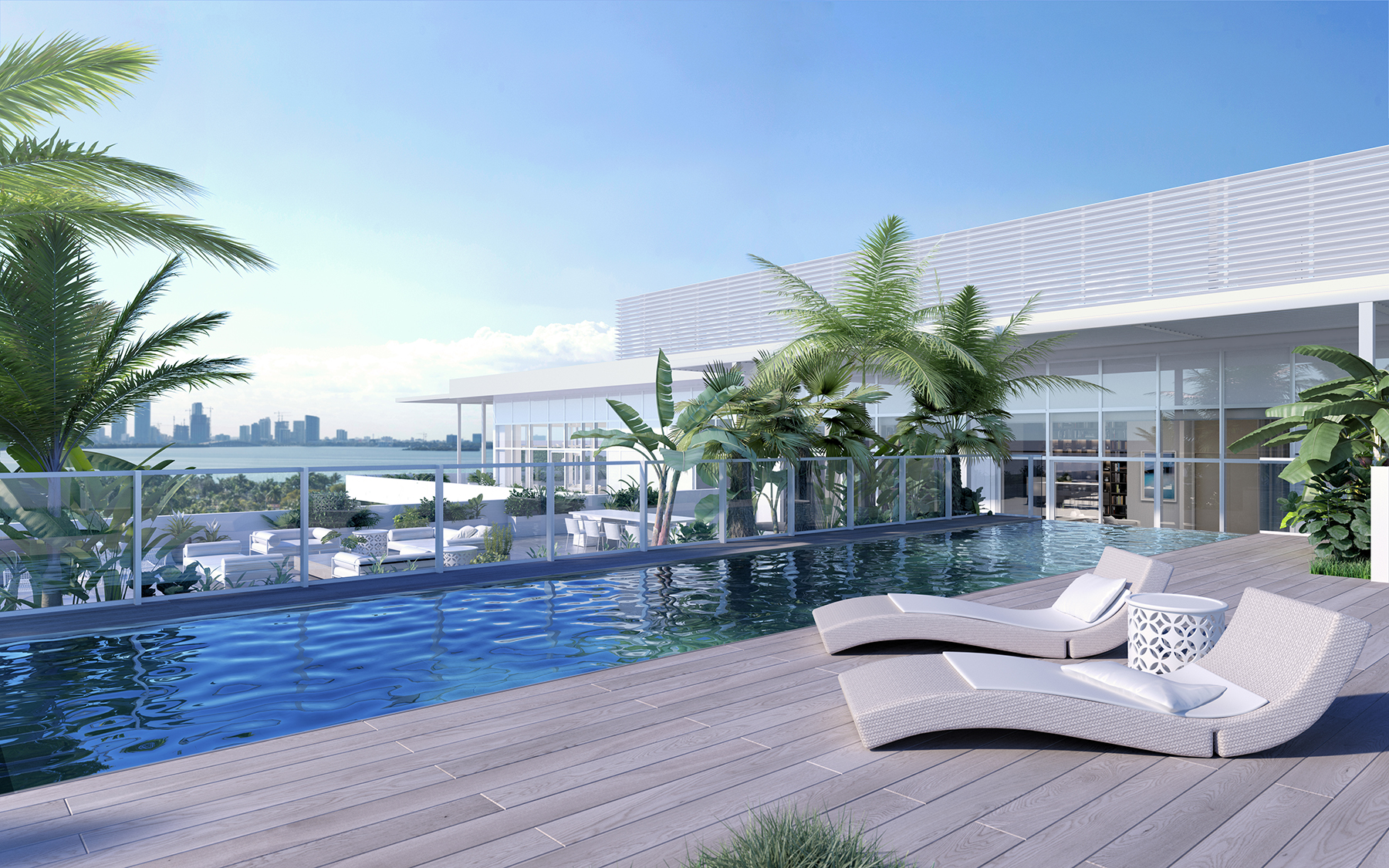 penthouse 12 rooftop pool