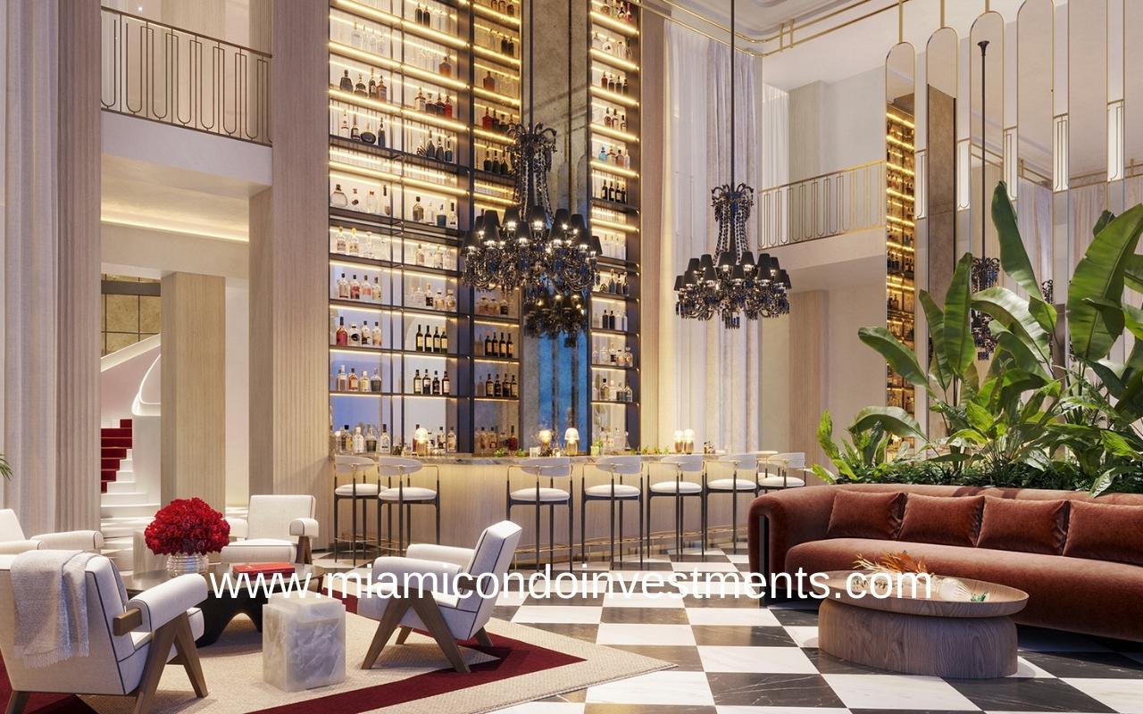 Baccarat Residences Miami Bar