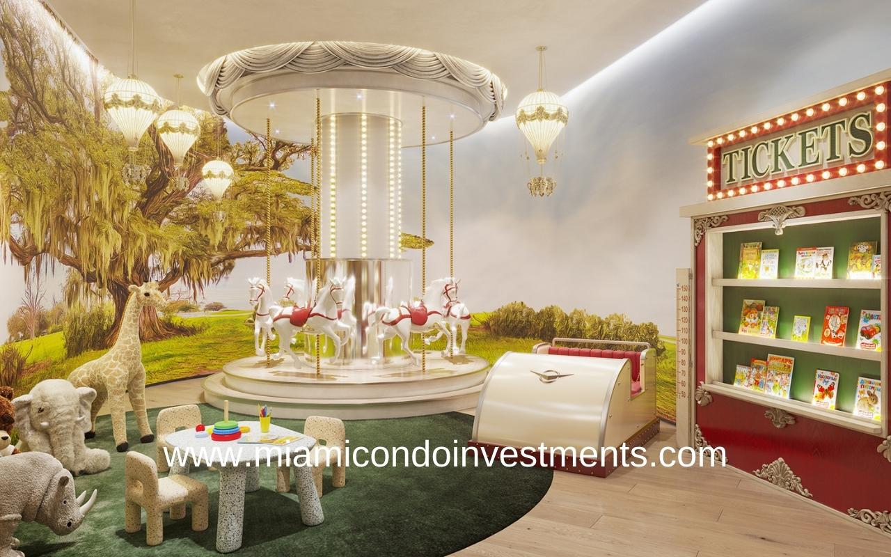 Baccarat Residences Miami Kid's Room