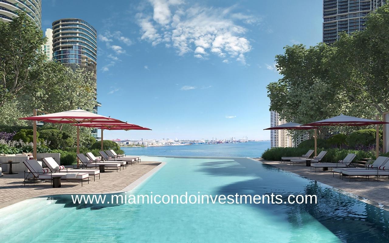 Baccarat Residences Miami Pool