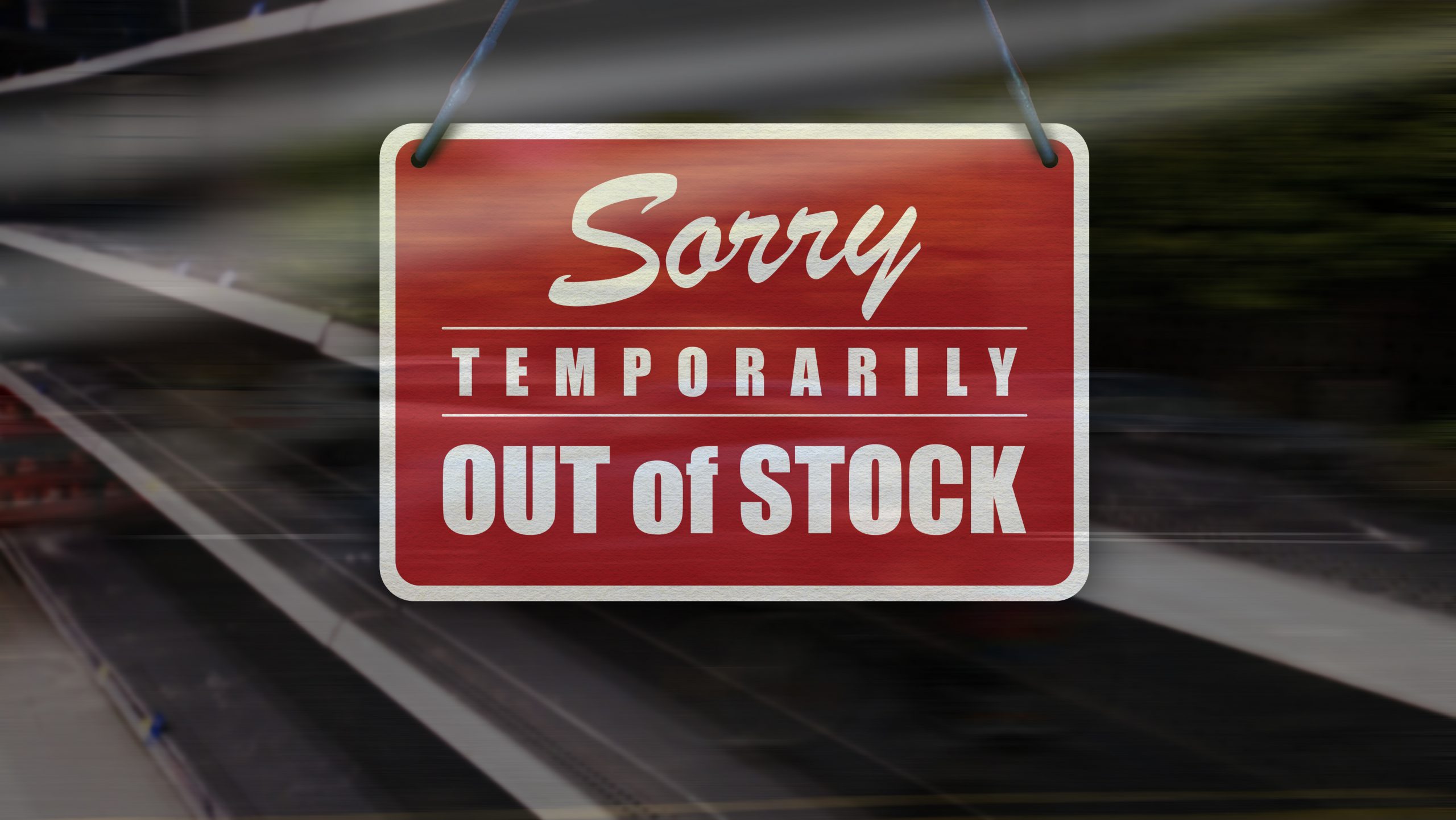 sorry, temporarily out of stock