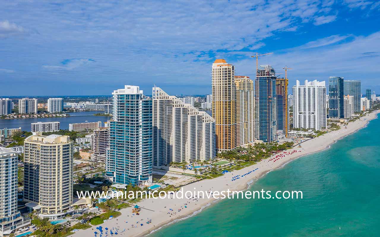 Pinnacle in the Sunny Isles Beach skyline