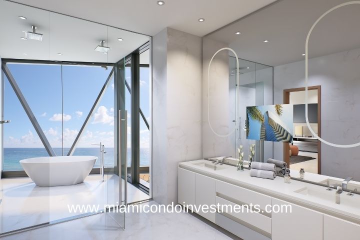 Bentley Residences West Master Bathroom