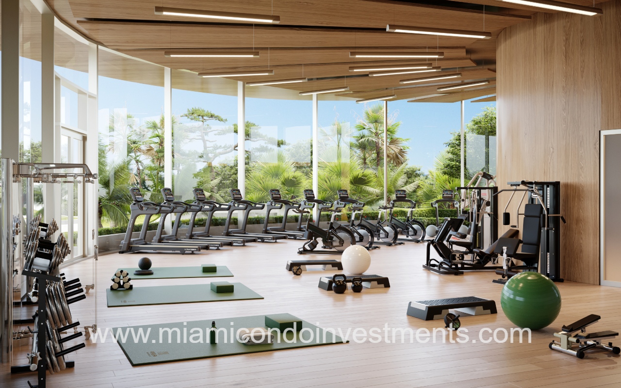 Aria Reserve North condominium fitness center