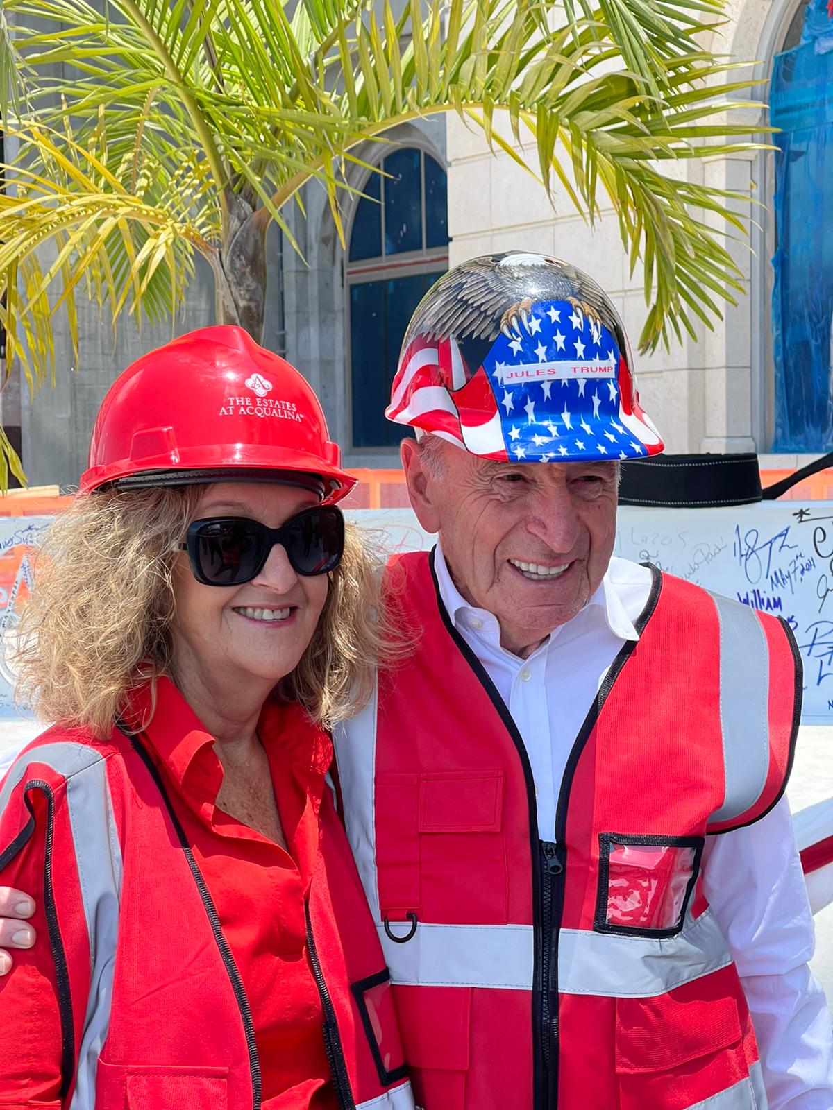Jules and Stephanie Trump Developers of Estates of Acqualina Jules and Stephanie Trump Developers of Estates of Acqualina