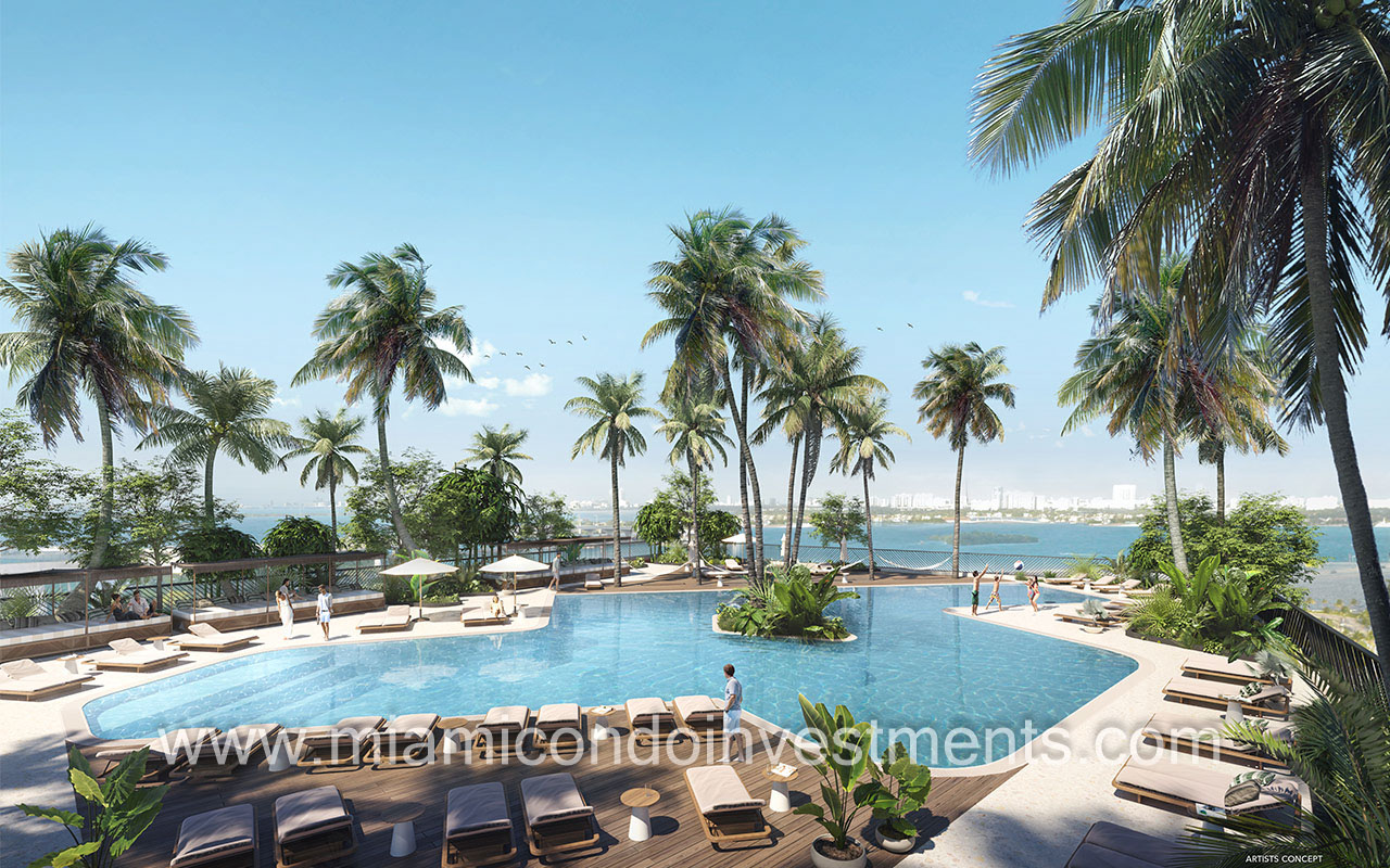 Natiivo Miami pool deck