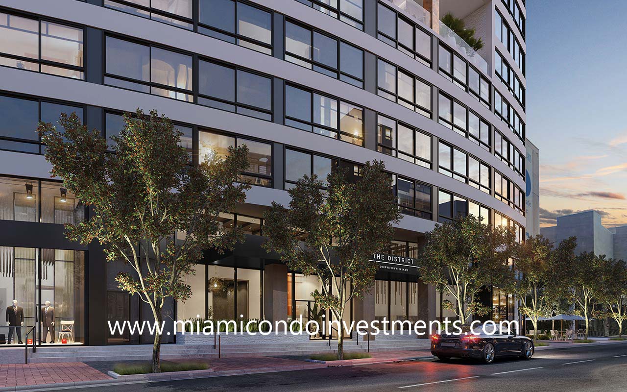 The District Downtown Miami condos