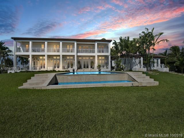 Pool View from Waterfront Mansion in Coral Gables Pool View from Waterfront Mansion in Coral Gables