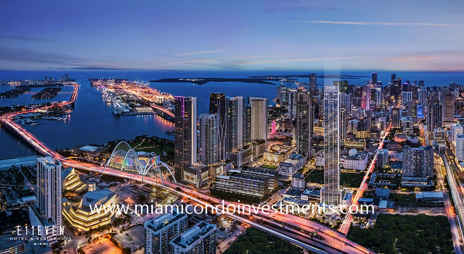 Building location for E11EVEN Hotel & Residences Building location for E11EVEN Hotel & Residences