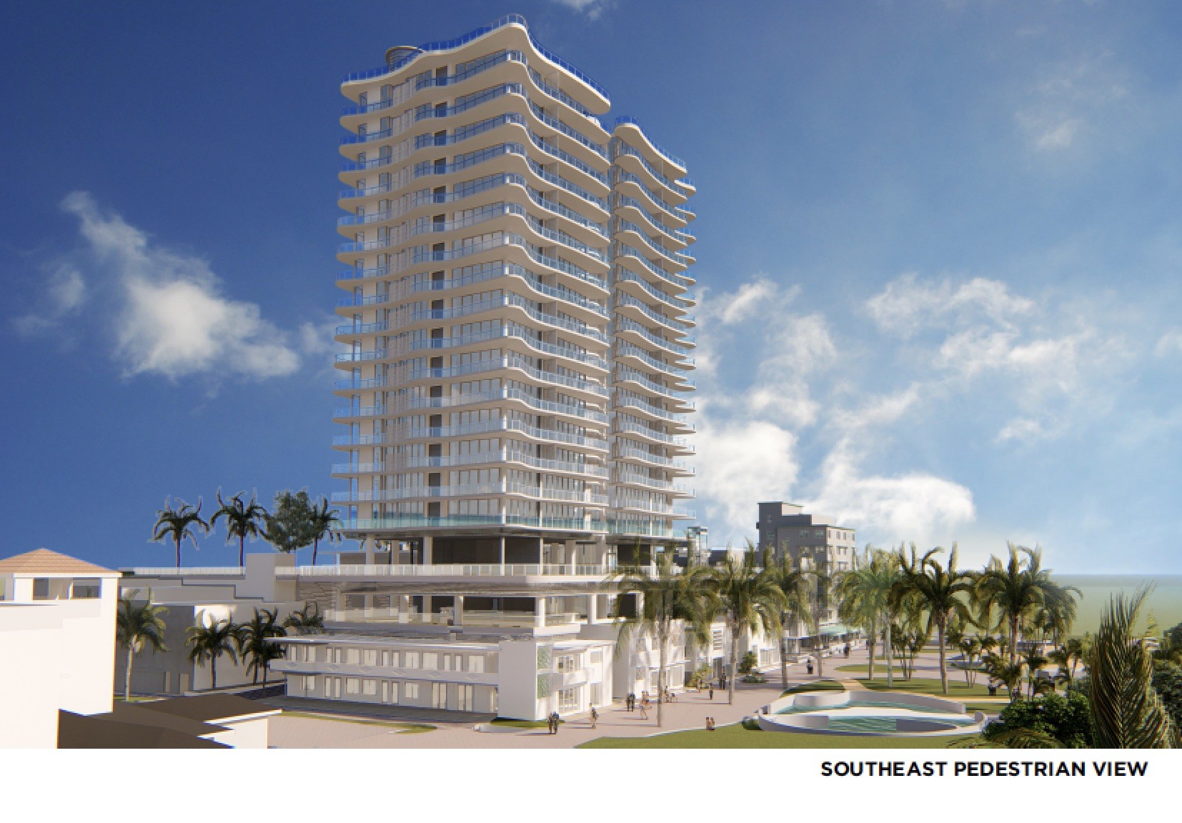 Southeast Pedestrian View of Ocean Terrace Southeast Pedestrian View of Ocean Terrace