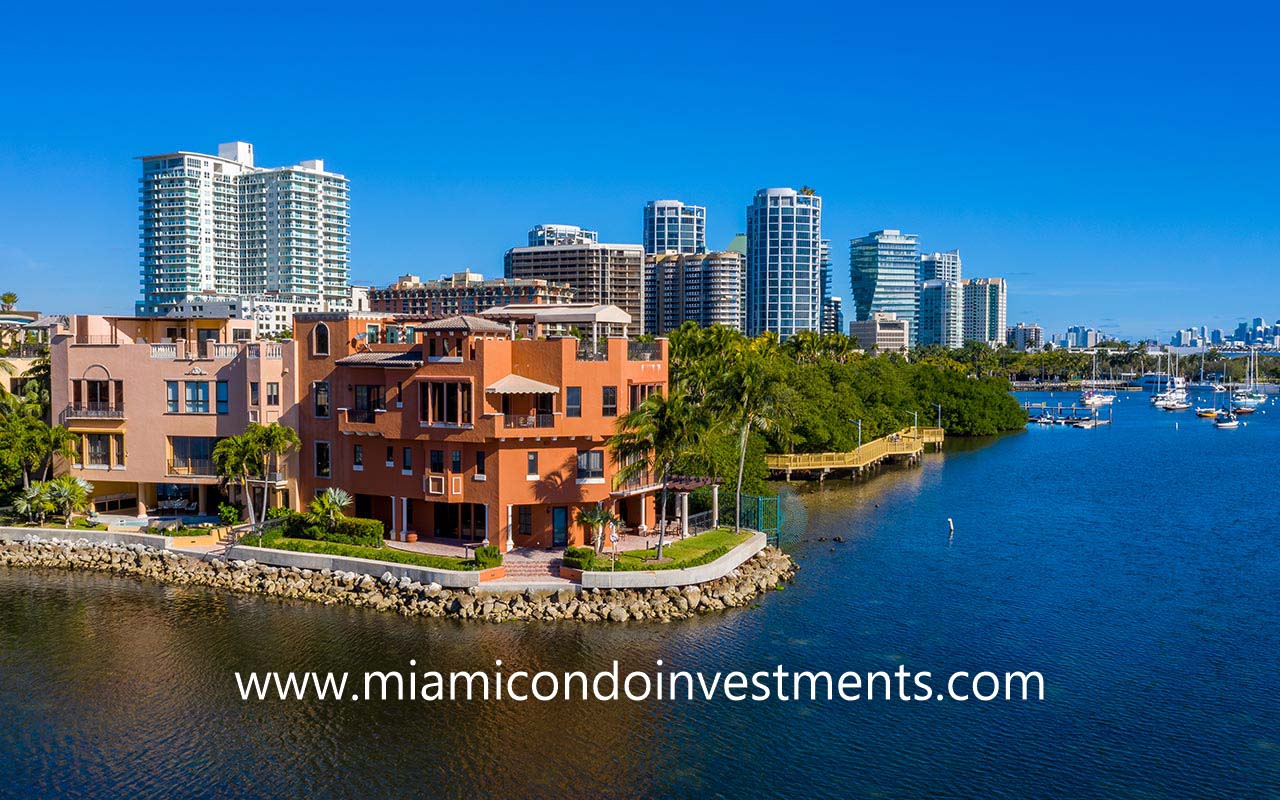 Cloisters on the Bay bayfront townhome