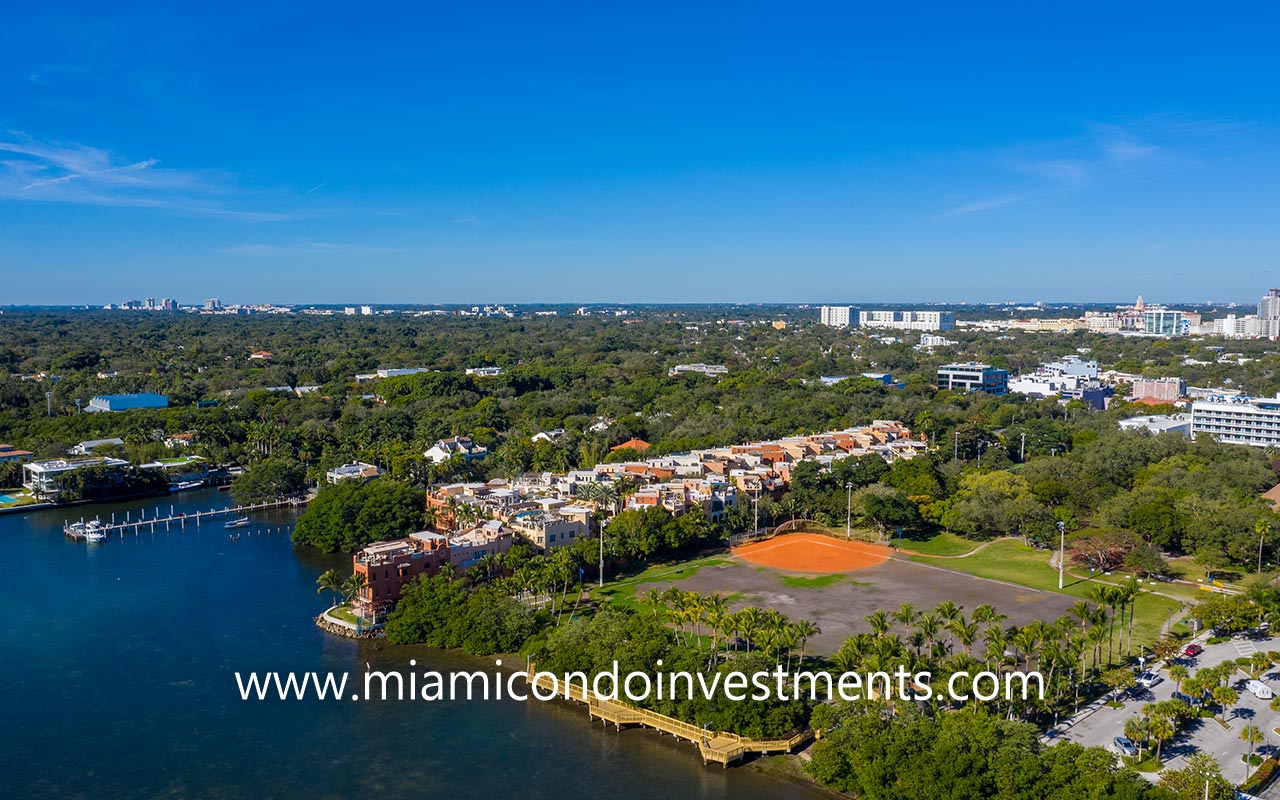 Cloisters on the Bay townhomes in Miami FL