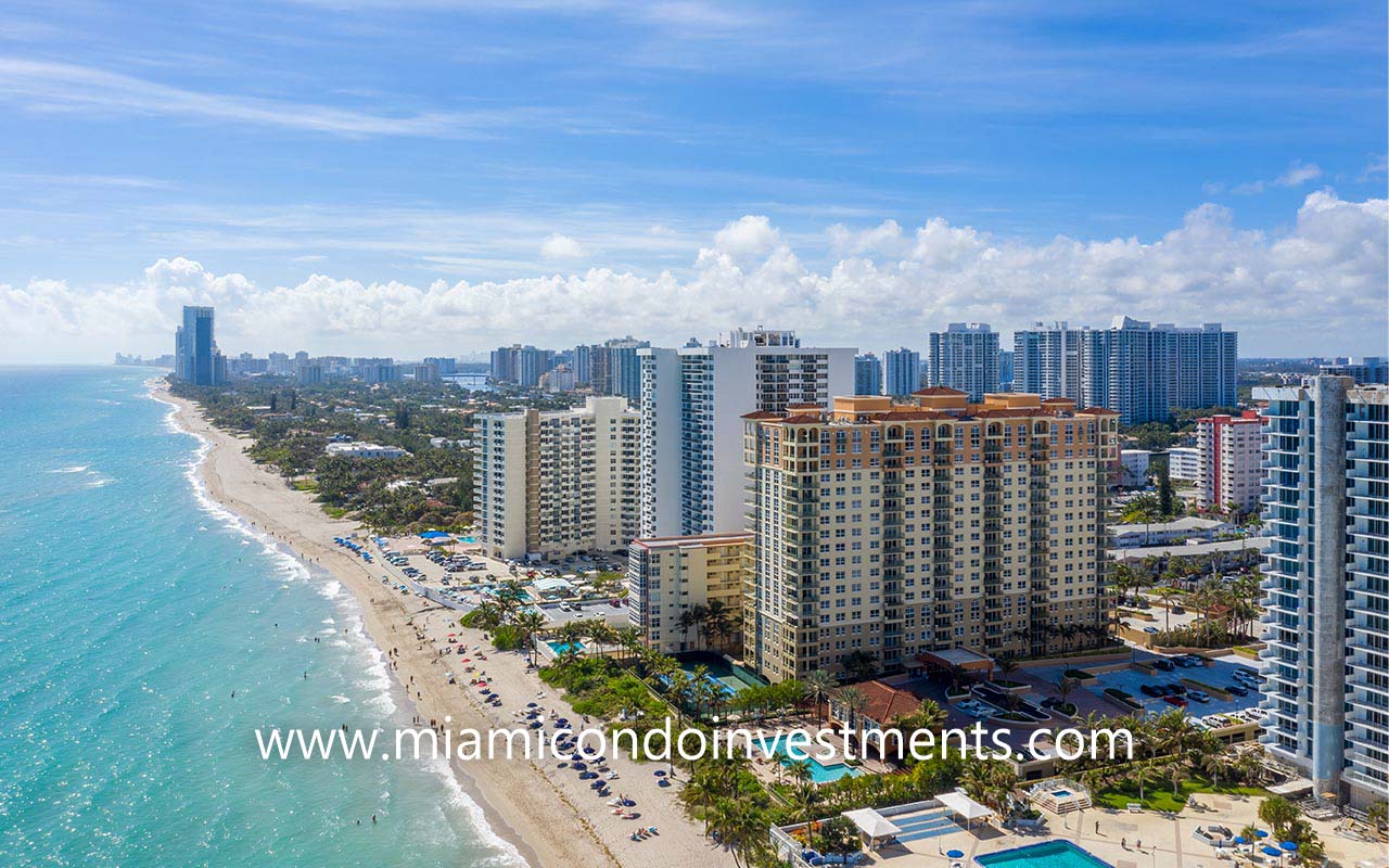 Hallandale Beach coastline